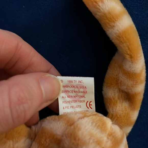 Ty Beanie Baby Amber - Picture 4 of 6